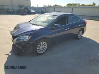 2019 Nissan Sentra S with VIN 3N1AB7AP9KY418233, listed as a Copart auction lot 56699445 with 65,853 mi miles and Salvage title. Bid and sale history available at DreamBid. Image 1.