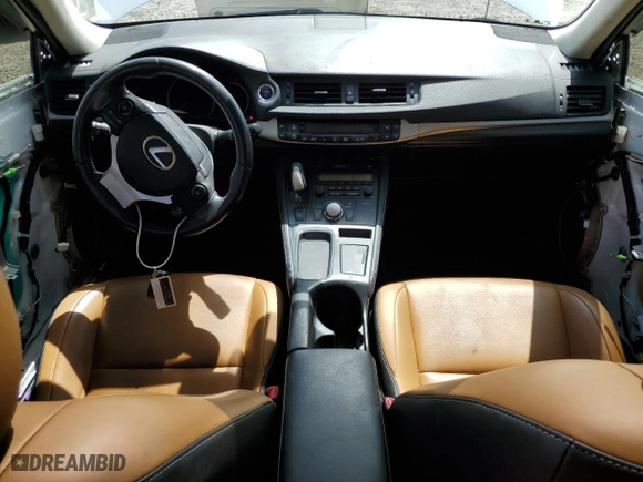 2015 Lexus CT 200h Hybrid with VIN JTHKD5BH4F2209900, listed as a Copart auction lot 52975125 with 179,933 mi miles and Salvage Title. Bid and sale history available at carsss.com. Image 8.
