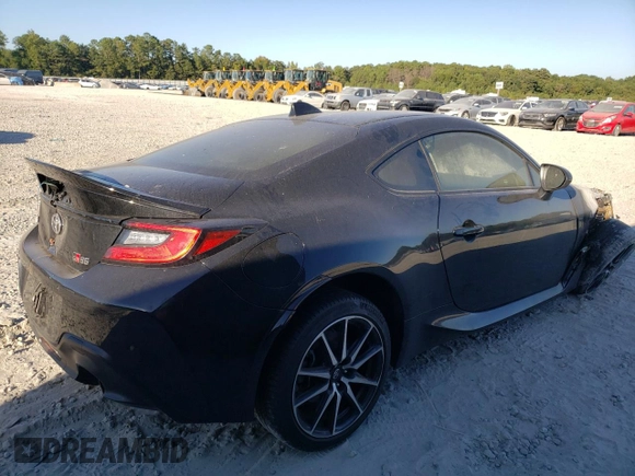 2022 Toyota GR86 Premium with VIN JF1ZNBF10N8750792, listed as a Copart auction lot 75199524 with 0 mi miles and Salvage Title. Bid and sale history available at carsss.com. Image 3.