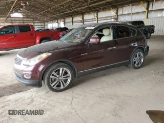 2011 Infiniti EX Journey z VIN JN1AJ0HP9BM801804, wystawiony jako Copart lot #56024125 z przebiegiem 172 153 mil mil oraz Szkody całkowita. Historia ofert i sprzedaży dostępna na DreamBid. Obrazek 1.
