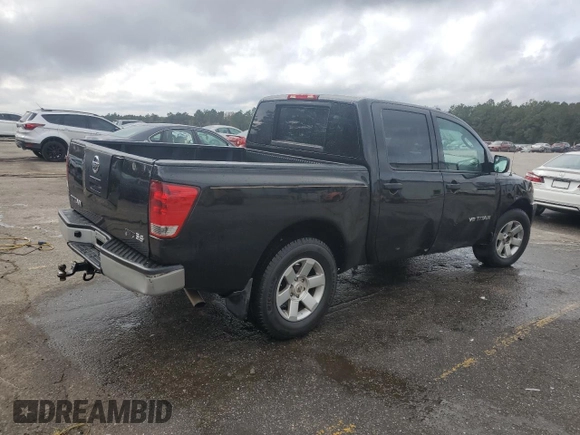2008 Nissan Titan SE with VIN 1N6BA07D68N342272, listed as a Copart auction lot 42934295 with 354,687 mi miles and Salvage Title. Bid and sale history available at carsss.com. Image 3.