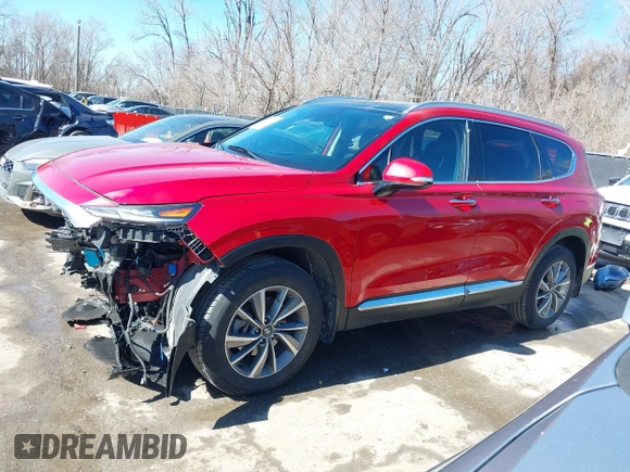 2020 Hyundai Santa Fe SEL w/SULEV with VIN 5NMS33AD3LH254602, listed as a IAAI auction lot 41629661 with 25,949 mi miles. Bid and sale history available at carsss.com. Image 15.