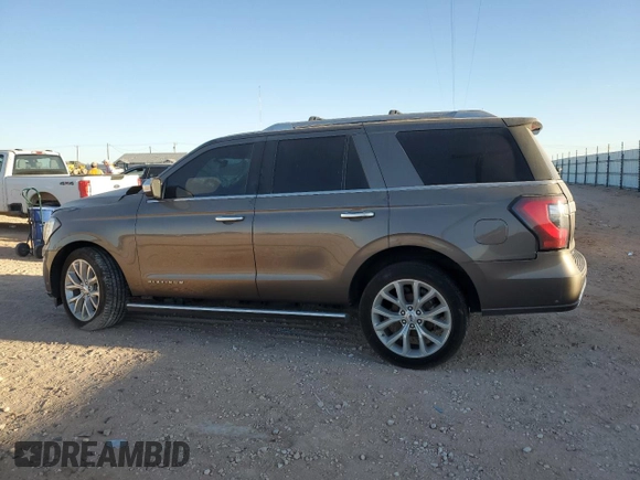 2019 Ford Expedition Platinum with VIN 1FMJU1MT7KEA30701, listed as a Copart auction lot 46797185 with 46,741 mi miles and Salvage Title. Bid and sale history available at carsss.com. Image 2.