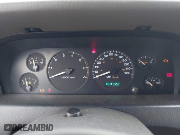 2004 Jeep Grand Cherokee Laredo with VIN 1J4GX48S34C214485, listed as a IAAI auction lot 42208120 with 164,322 mi miles and . Bid and sale history available at DreamBid. Image 7.