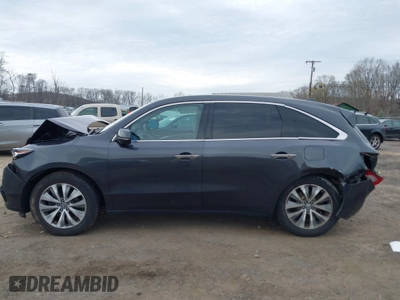 2015 Acura MDX Technology with VIN 5FRYD4H46FB005525, listed as a IAAI auction lot 42077017 with 123,077 mi miles and . Bid and sale history available at DreamBid. Image 14.