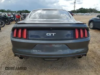 2017 Ford Mustang GT with VIN 1FA6P8CF2H5250543, listed as a Copart auction lot 61125835 with 52,650 mi miles and Salvage title. Bid and sale history available at DreamBid. Image 6.
