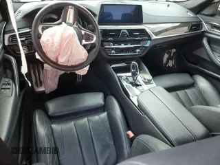 2017 BMW 5 Series 540i with VIN WBAJE5C39HG915941, listed as a Copart auction lot 49083145 with 85,511 mi miles and Salvage Title. Bid and sale history available at carsss.com. Image 8.