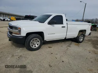 2016 Chevrolet Silverado 1500 Work Truck with VIN 1GCNKNEH5GZ184062, listed as a Copart auction lot 46354505 with 191,427 mi miles and Clean Title. Bid and sale history available at DreamBid. Image 1.