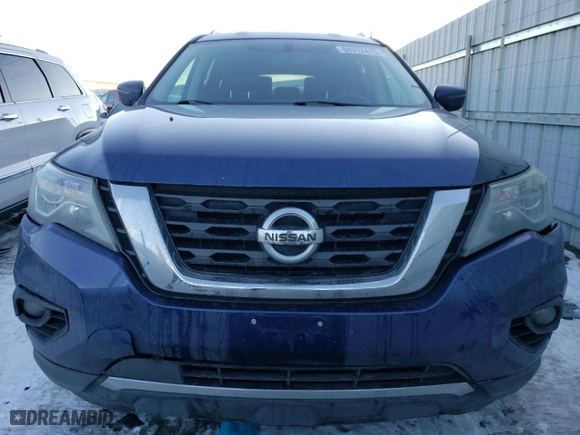 2017 Nissan Pathfinder S with VIN 5N1DR2MM0HC684442, listed as a Copart auction lot 88312415 with 123,507 mi miles and Salvage Title. Bid and sale history available at carsss.com. Image 5.