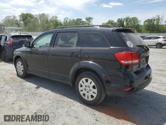 2019 Dodge Journey SE with VIN 3C4PDCBB1KT779370, listed as a Copart auction lot 53846695 with 63,623 mi miles and Salvage Title. Bid and sale history available at DreamBid. Image 2.