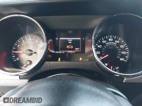 2016 Ford Mustang GT with VIN 1FA6P8CFXG5271476, listed as a IAAI auction lot 41768721 with 156,792 mi miles. Bid and sale history available at carsss.com. Image 7.