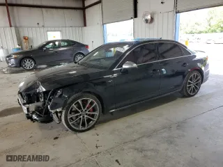 2018 Audi S4 Prestige with VIN WAUC4AF44JA003767, listed as a Copart auction lot 61111273 with 53,017 mi miles. Bid and sale history available at carsss.com. Image 1.