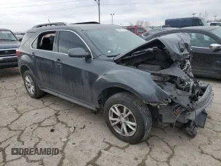 2017 Chevrolet Equinox LT with VIN 2GNALCEK0H1578808, listed as a Copart auction lot 46187145 with 102,622 mi miles and Salvage Title. Bid and sale history available at carsss.com. Image 4.