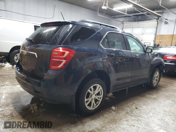 2017 Chevrolet Equinox LT with VIN 2GNALCEK4H1586653, listed as a Copart auction lot 45881465 with 111,142 mi miles and Clean Title. Bid and sale history available at DreamBid. Image 3.