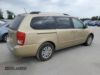 2011 Kia Sedona LX with VIN KNDMG4C76B6367949, listed as a Copart auction lot 76192014 with 84,628 mi miles and Clean Title. Bid and sale history available at carsss.com. Image 3.