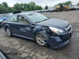 2014 Subaru Legacy Limited with VIN 4S3BMBM67E3020663, listed as a Copart auction lot 60965205 with 55,064 mi miles and Salvage title. Bid and sale history available at DreamBid. Image 4.