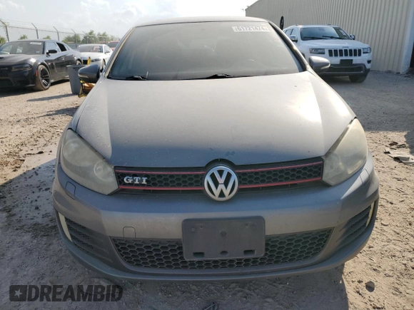 2013 Volkswagen GTI Driver's Edition with VIN WVWHD7AJXDW013669, listed as a Copart auction lot 61721474 with 210,857 mi miles and Clean title. Bid and sale history available at DreamBid. Image 5.