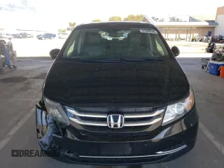 2017 Honda Odyssey EX-L with VIN 5FNRL5H62HB012121, listed as a Copart auction lot 47698345 with 98,940 mi miles and Salvage Title. Bid and sale history available at DreamBid. Image 5.