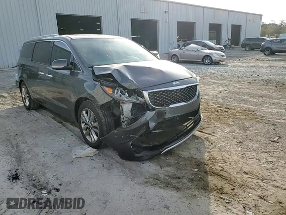 2015 Kia Sedona SX-L with VIN KNDME5C1XF6020296, listed as a Copart auction lot 42625245 with 153,028 mi miles and Salvage Title. Bid and sale history available at DreamBid. Image 11.