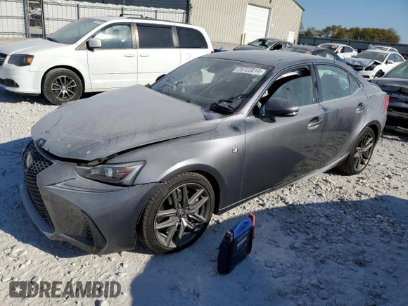 2017 Lexus IS 350 z VIN JTHCE1D21H5013224, wystawiony jako Copart lot #76723014 z przebiegiem Nie podano mil oraz Szkoda całkowita • Salvage title. Historia ofert i sprzedaży dostępna na DreamBid. Obrazek 1.