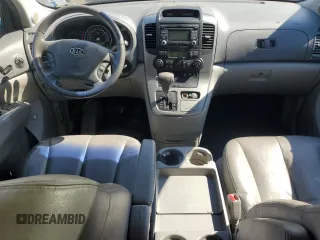 2009 Kia Sedona LX with VIN KNDMB233X96279951, listed as a Copart auction lot 73436374 with 76,558 mi miles and Clean Title. Bid and sale history available at carsss.com. Image 8.