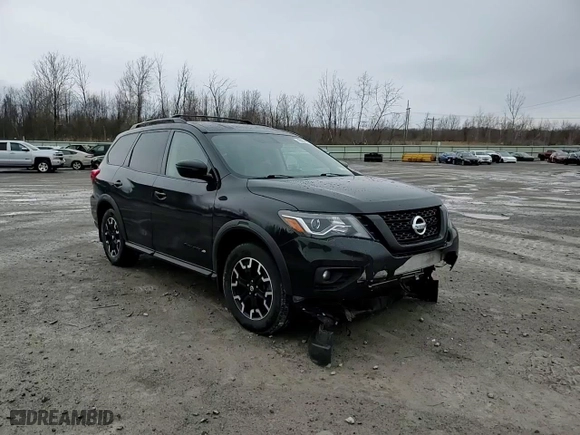 2020 Nissan Pathfinder SV with VIN 5N1DR2BM7LC617977, listed as a Copart auction lot 49687895 with 73,165 mi miles and Salvage Title. Bid and sale history available at carsss.com. Image 14.