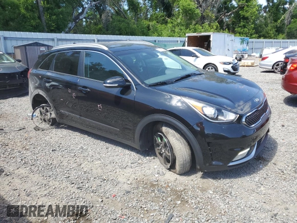 2017 Kia Niro EX with VIN KNDCC3LC0H5065876, listed as a Copart auction lot 51211655 with 104,486 mi miles and Non Repairable. Bid and sale history available at carsss.com. Image 4.