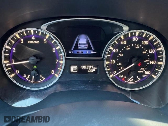 2020 Infiniti QX60 Luxe with VIN 5N1DL0MM9LC538281, listed as a Copart auction lot 56608075 with 130,337 mi miles and Non Repairable. Bid and sale history available at DreamBid. Image 9.