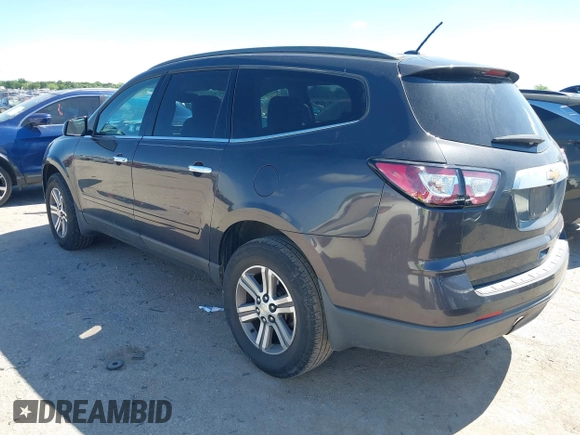 2015 Chevrolet Traverse LT with VIN 1GNKRHKDXFJ274152, listed as a IAAI auction lot 42215591 with 179,866 mi miles and . Bid and sale history available at DreamBid. Image 3.