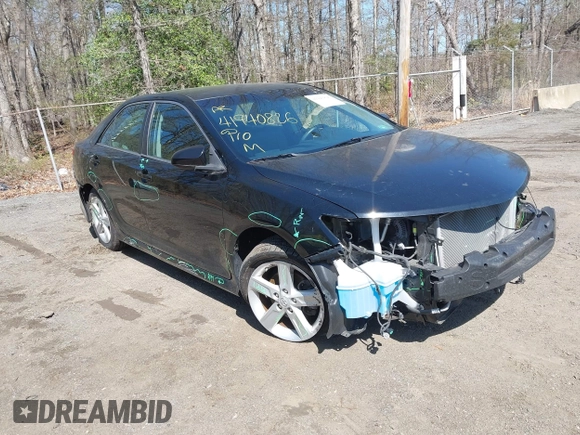 2012 Toyota Camry L with VIN 4T1BF1FK9CU154138, listed as a IAAI auction lot 41940826 with 129,367 mi miles. Bid and sale history available at carsss.com. Image 1.