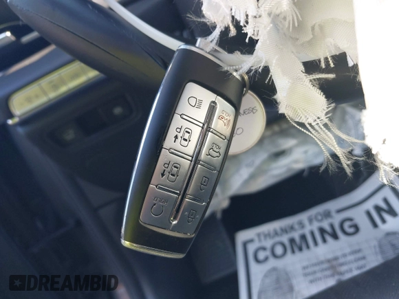 2021 Genesis GV80 with VIN KMUHBDSB1MU060299, listed as a IAAI auction lot 41124819 with 44,465 mi miles and . Bid and sale history available at DreamBid. Image 11.