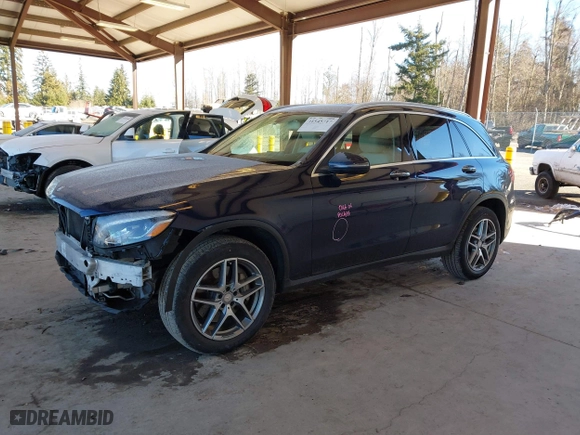 2017 Mercedes-Benz GLC with VIN WDC0G4KB9HF124630, listed as a IAAI auction lot 41545717 with 94,786 mi miles. Bid and sale history available at carsss.com. Image 18.