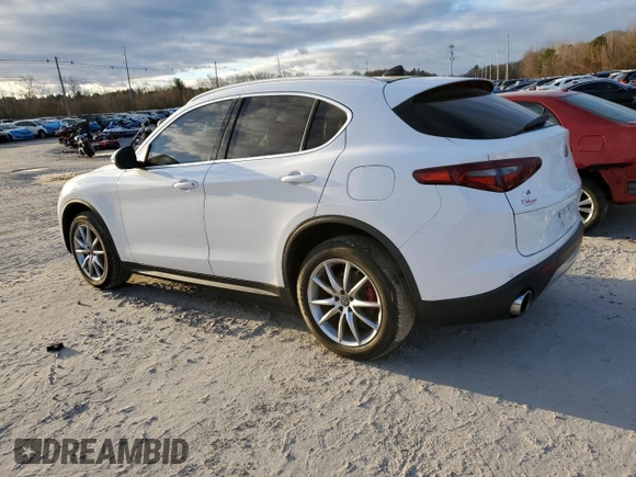 2018 Alfa Romeo Stelvio Ti z VIN ZASFAKBN3J7B72146, wystawiony jako Copart lot #86380384 z przebiegiem Nie podano mil oraz Szkoda całkowita • Salvage title. Historia ofert i sprzedaży dostępna na DreamBid. Obrazek 2.