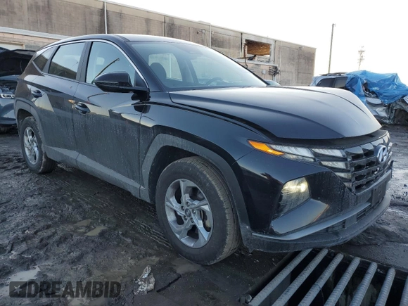 2022 Hyundai Tucson SE with VIN 5NMJACAE9NH111215, listed as a Copart auction lot 41759495 with 162,571 mi miles and Salvage Title. Bid and sale history available at carsss.com. Image 4.