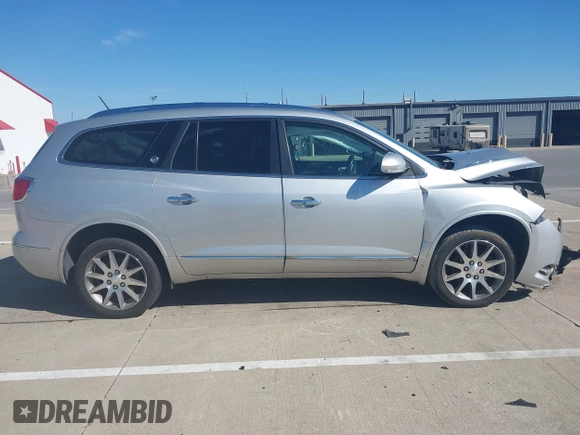 2016 Buick Enclave Leather with VIN 5GAKVBKD5GJ348498, listed as a IAAI auction lot 40493140 with 114,316 mi miles. Bid and sale history available at carsss.com. Image 14.