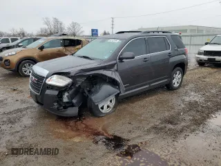 2014 GMC Terrain SLE z VIN 2GKALREKXE6354847, wystawiony jako Copart lot #48143705 z przebiegiem 83 512 mil mil oraz Szkoda całkowita • Salvage title. Historia ofert i sprzedaży dostępna na DreamBid. Obrazek 1.