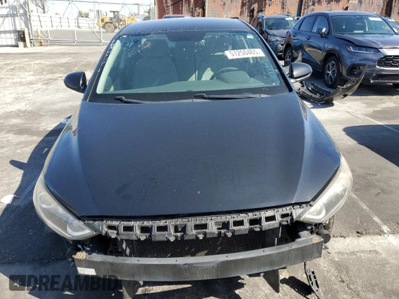 2017 Hyundai Elantra SE with VIN 5NPD74LF7HH090606, listed as a Copart auction lot 51250465 with 115,274 mi miles and Salvage Title. Bid and sale history available at DreamBid. Image 5.