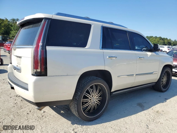 2015 Cadillac Escalade Platinum with VIN 1GYS4PKJ0FR588587, listed as a Copart auction lot 70265554 with 167,615 mi miles and Salvage Title. Bid and sale history available at carsss.com. Image 3.