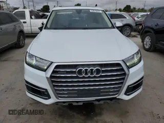 2018 Audi Q7 Premium Plus with VIN WA1LAAF79JD017453, listed as a Copart auction lot 53078955 with 57,654 mi miles and Salvage Title. Bid and sale history available at carsss.com. Image 5.