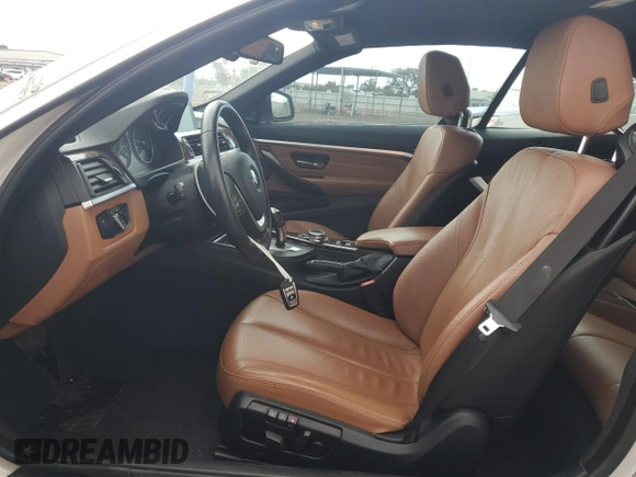 2014 BMW 4 Series 435i z VIN WBA3T3C52EP737743, wystawiony jako Copart lot #55526655 z przebiegiem 75 583 mil mil oraz Szkoda całkowita • Salvage title. Historia ofert i sprzedaży dostępna na DreamBid. Obrazek 7.