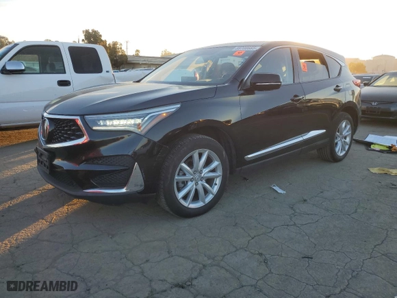 2020 Acura RDX with VIN 5J8TC2H33LL035067, listed as a Copart auction lot 88700665 with 0 mi miles and Salvage Title. Bid and sale history available at carsss.com. Image 1.