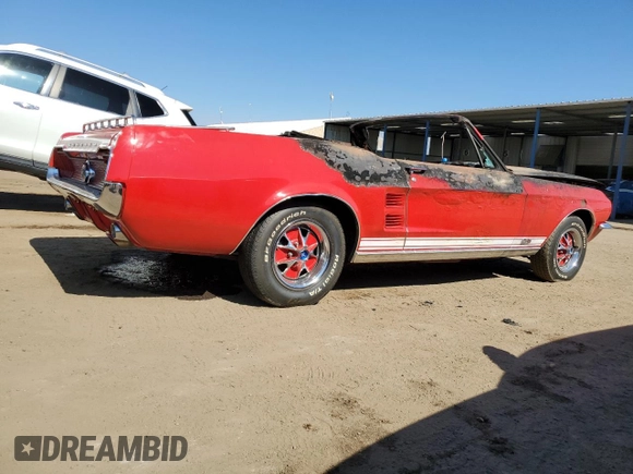 1967 Ford Mustang с VIN 7R03C226653, выставлен на аукционе Copart как лот 74903644 с пробегом Не указан миль и На запчасти • Non repairable. История ставок и продаж доступна на DreamBid. Изображение 3.