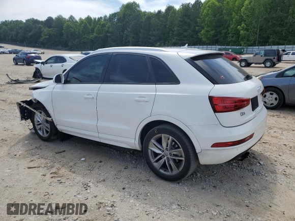 2017 Audi Q3 Premium with VIN WA1ECCFS0HR009810, listed as a Copart auction lot 51091023 with 68,454 mi miles. Bid and sale history available at carsss.com. Image 2.