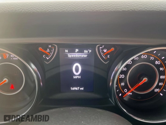2023 Jeep Gladiator Sport S с VIN 1C6HJTAG6PL560425, выставлен на аукционе Copart как лот 67550135 с пробегом 16 967 миль миль и Чистый • Clean title. История ставок и продаж доступна на DreamBid. Изображение 8.