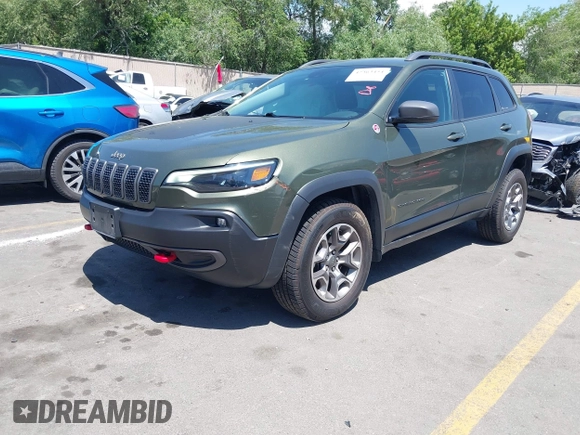 2021 Jeep Cherokee Trailhawk с VIN 1C4PJMBX9MD142777, выставлен на аукционе IAAI как лот 42363454 с пробегом 47 004 миль миль и . История ставок и продаж доступна на DreamBid. Изображение 2.