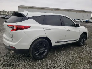 2020 Acura RDX w/A-Spec Pkg with VIN 5J8TC2H68LL037147, listed as a Copart auction lot 81382204 with 52,702 mi miles and Salvage Title. Bid and sale history available at carsss.com. Image 3.