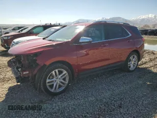 2019 Chevrolet Equinox Premier with VIN 3GNAXYEX4KL207685, listed as a Copart auction lot 47167565 with 99,823 mi miles and Salvage Title. Bid and sale history available at carsss.com. Image 1.