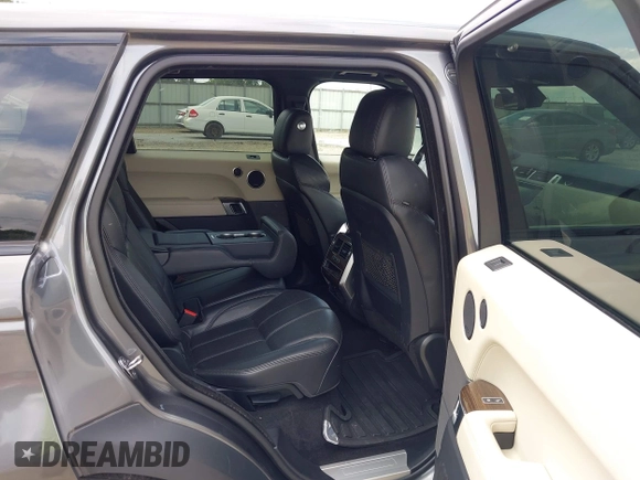 2016 Land Rover Range Rover Sport HSE with VIN SALWR2PF0GA659599, listed as a IAAI auction lot 42458860 with 130,607 mi miles and . Bid and sale history available at DreamBid. Image 8.