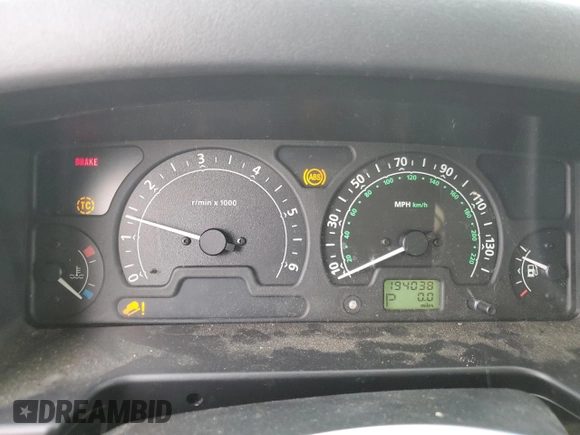 2003 Land Rover Discovery SE z VIN SALTW16463A823650, wystawiony jako Copart lot #52258595 z przebiegiem 194 038 mil mil oraz Szkoda całkowita • Salvage title. Historia ofert i sprzedaży dostępna na DreamBid. Obrazek 9.