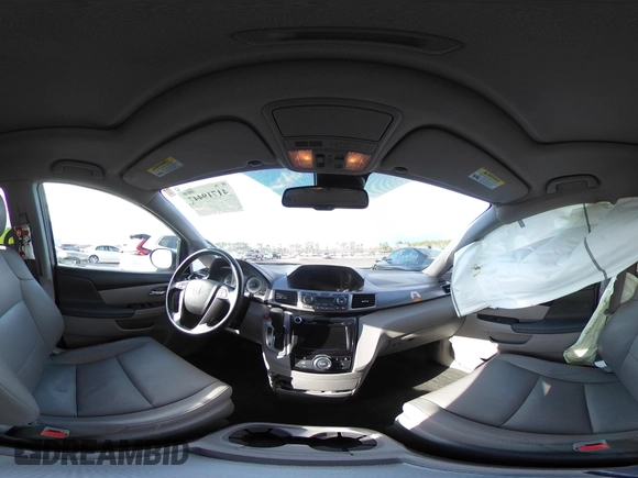 2017 Honda Odyssey EX-L with VIN 5FNRL5H64HB017661, listed as a IAAI auction lot 41719447 with 99,895 mi miles and . Bid and sale history available at DreamBid. Image 18.